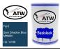 Preview: Ford, Dark Shadow Blue Metallic, 7Q / 6196: 500ml Lackdose, von ATW Autoteile West.